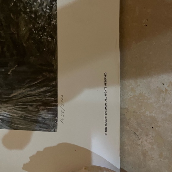 VINTAGE SIGNED The Giant Panda Painting by Robert Bateman 1985 - Picture 5 of 6